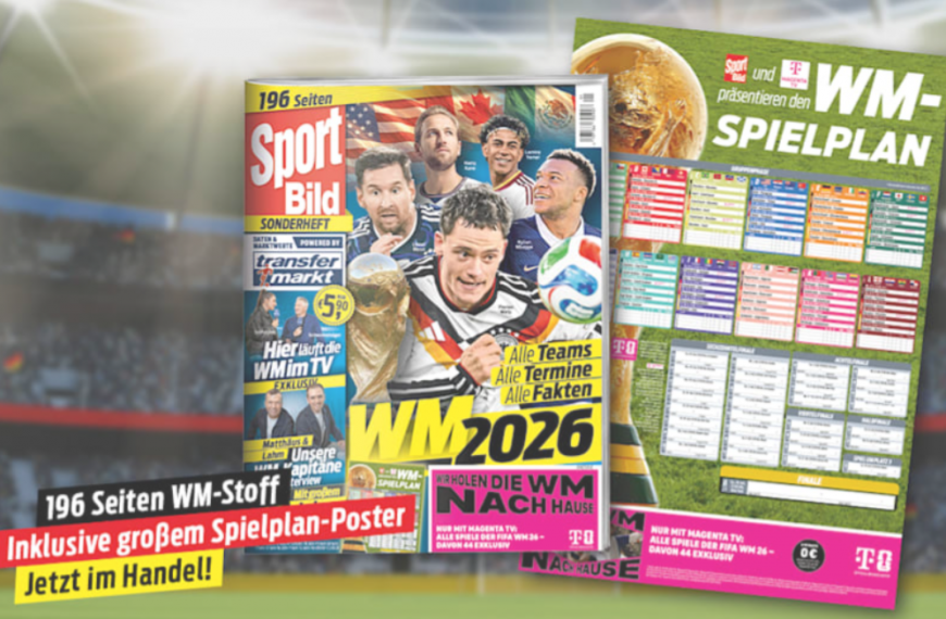 Sport Bild Sonderheft WM 2026